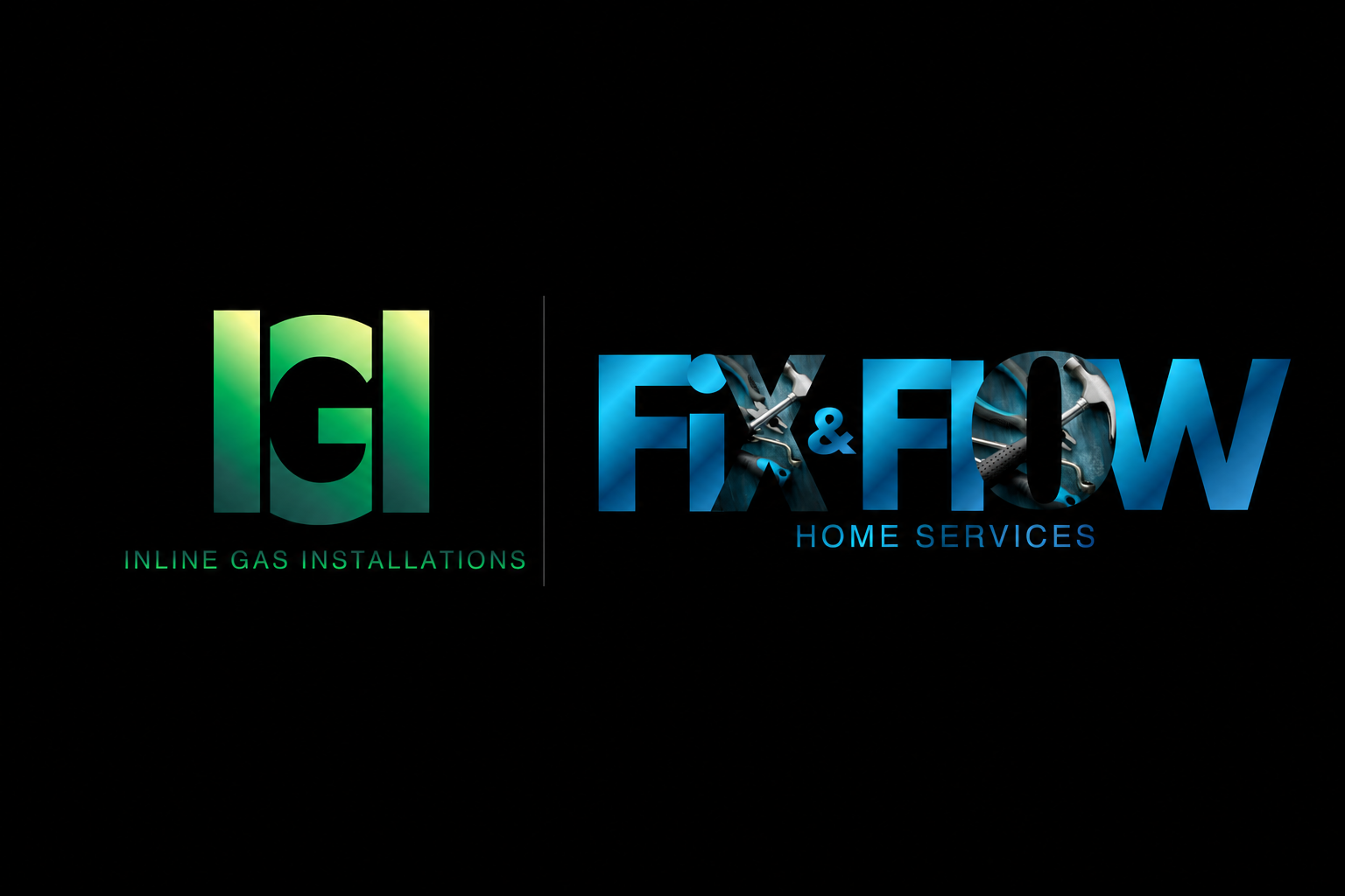 Inline Gas Installations and Fix and Flow Home Services logo